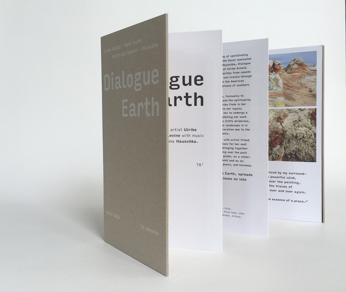 Leporello Dialogue Earth, Ulrike Arnold