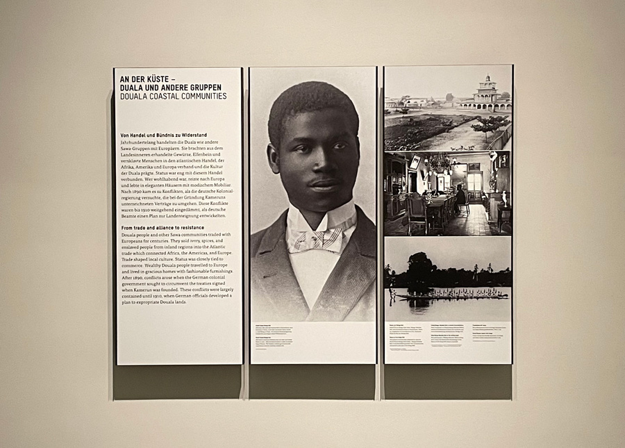 TypografischerEntwurf Ausstellungsgrafik Humboldt-Forum Berlin