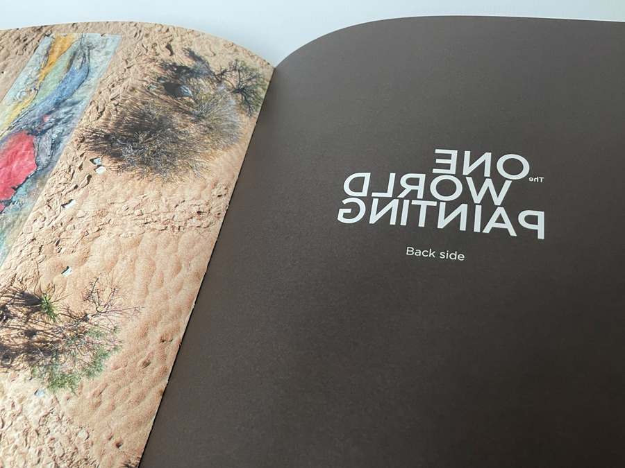 Ulrike Arnold – The One World Painting, Schweizer Broschur